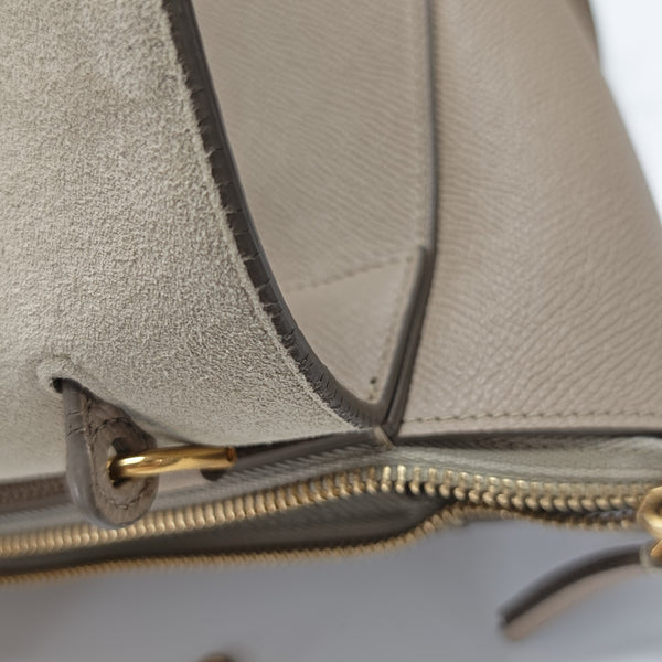 BELT Nano Calfskin Gray