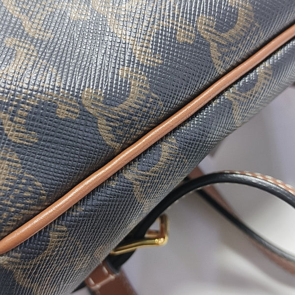 TRIOMPHE Mini Coated Canvas Brown