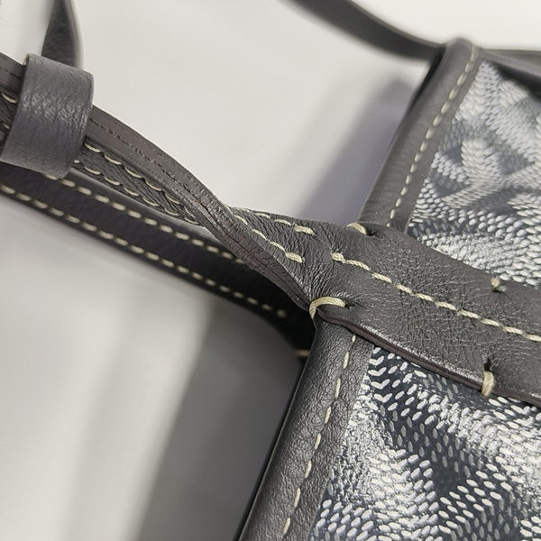 Anjou Coated Canvas Gray