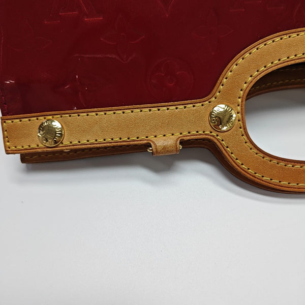 ROXBURY Monogram Patent Leather Red