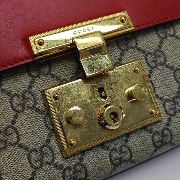 Padlock Small Monogram Coated Canvas Multicolor