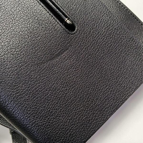 D-Ring Calfskin Black