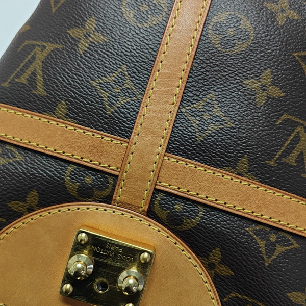DUFFLE Monogram Coated Canvas Brown