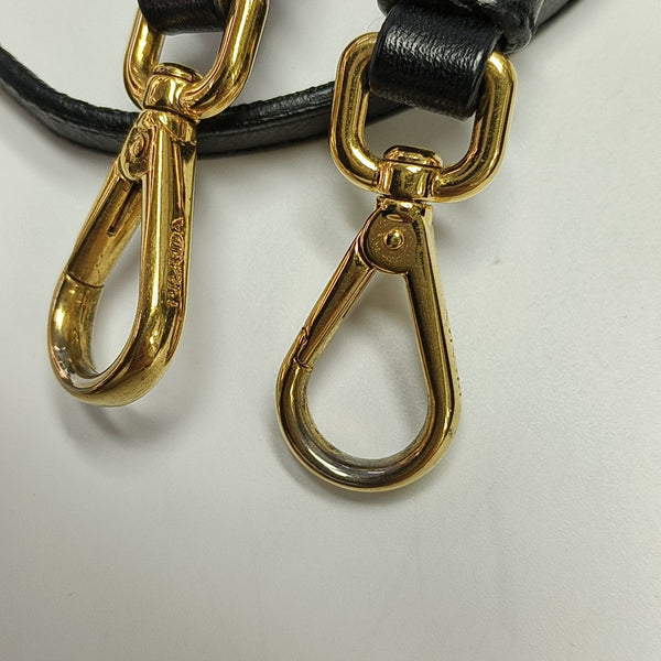 Lambskin Bucket Bag Black