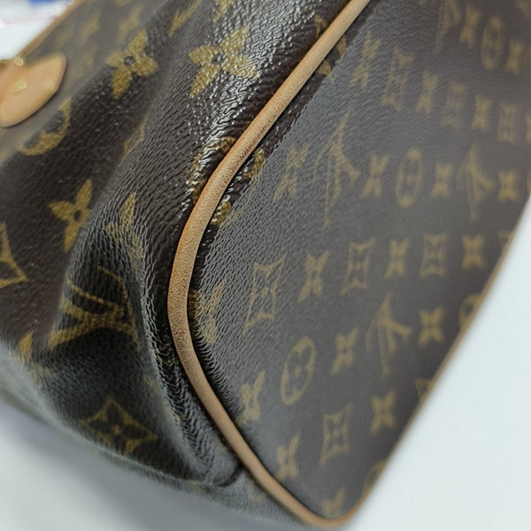 PALERMO PM Monogram Coated Canvas Brown