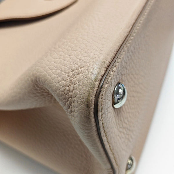 Authenticated pre-owned CAPUCINES GM Calfskin Pink - Top Handle Bag at Looply