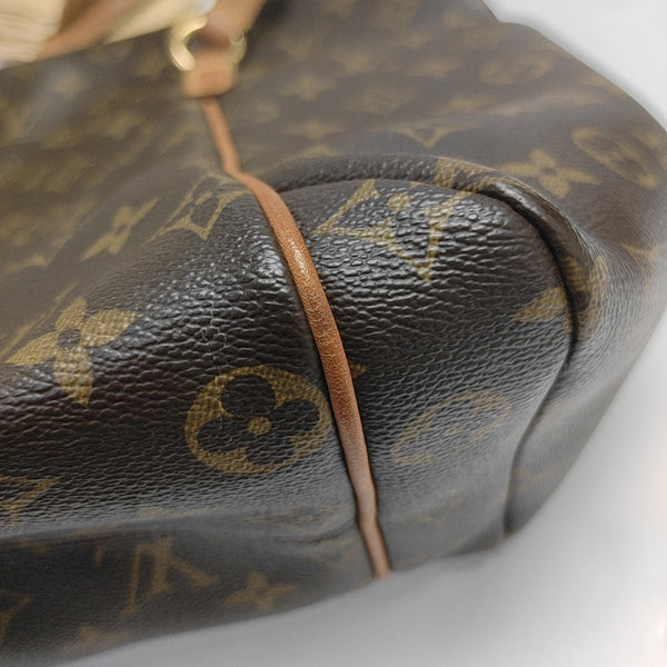 TOTALLY Monogram Coated Canvas Brown