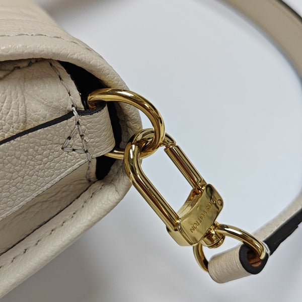 DIANE Monogram Calfskin Beige