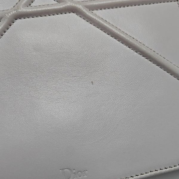 Diorama Medium Cannage Calfskin Pink