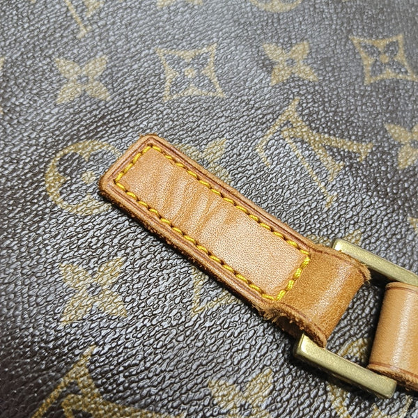 VINTAGE VAVIN GM Monogram Coated Canvas Brown