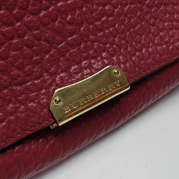 Mildenhall Medium Calfskin Red