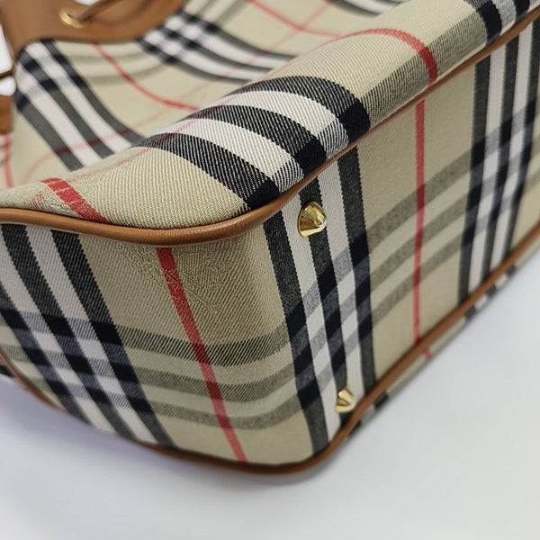 Canvas Bucket Bag Medium Brown