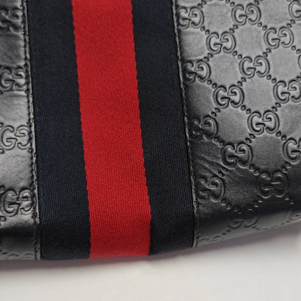 Signature Monogram Calfskin Blue
