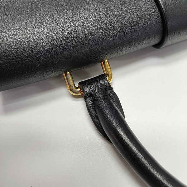 LOCKY BB Monogram Coated Canvas Brown
