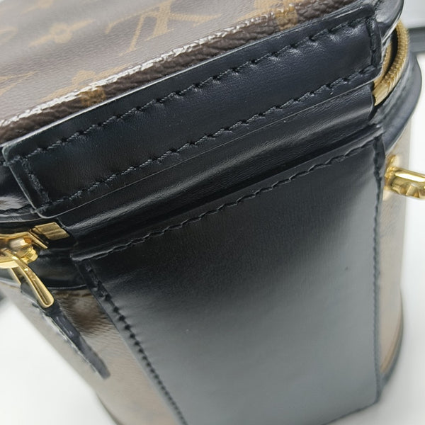 CANNES PM Monogram Coated Canvas Brown