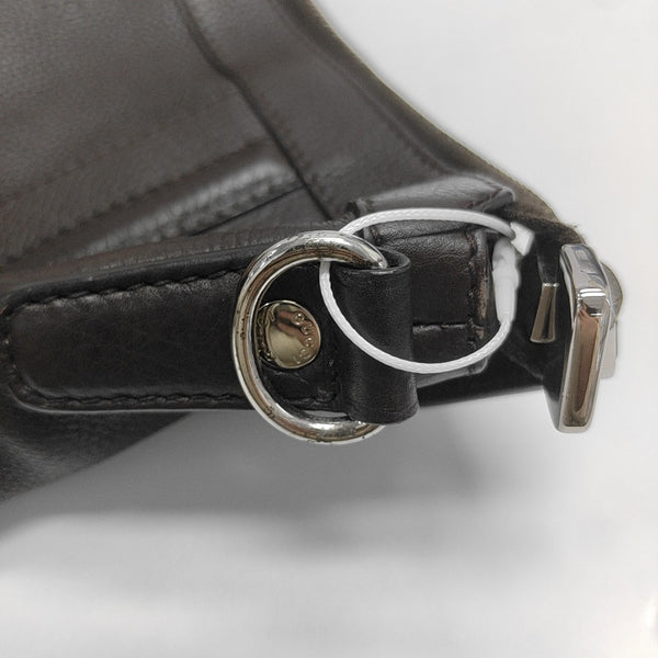 Calfskin Shoulder Bag Brown