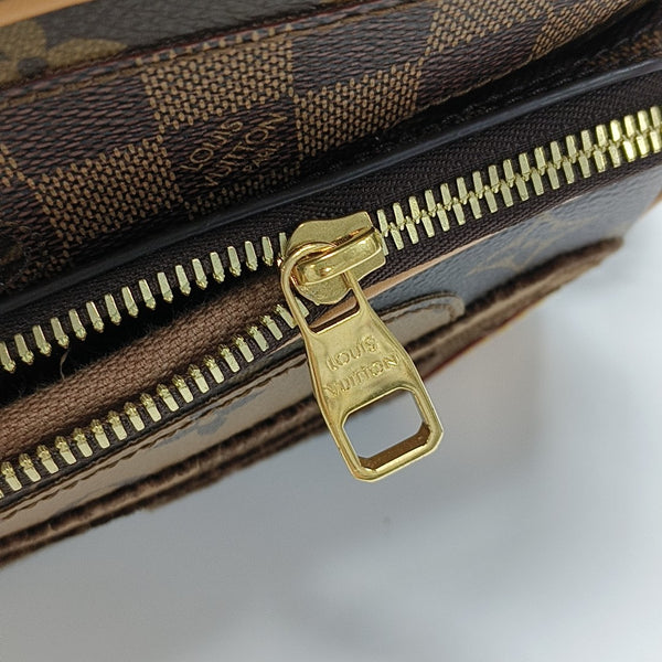 NIL Damier Ebene Coated Canvas Brown