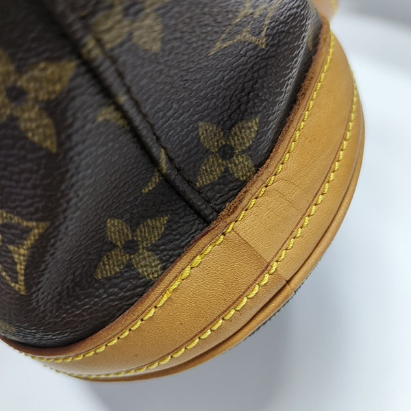 BUCKET PM Monogram Coated Canvas Brown