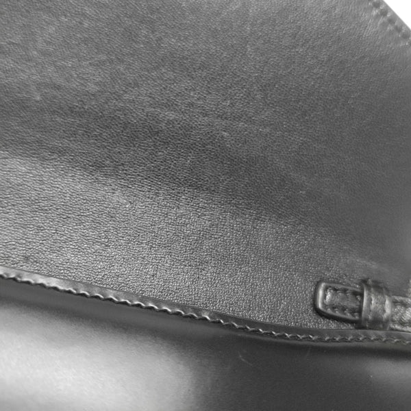 Calfskin Shoulder Bag Black