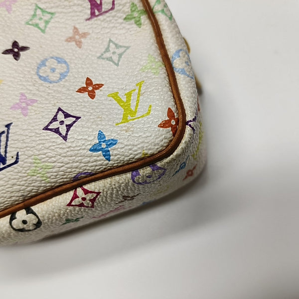 LV × TM WAPITY Monogram Coated Canvas White Coin Purse