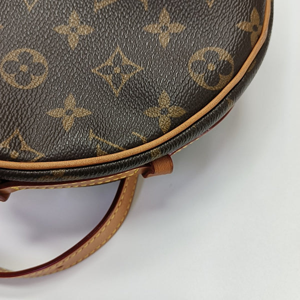 CROISSANT Monogram Coated Canvas Brown