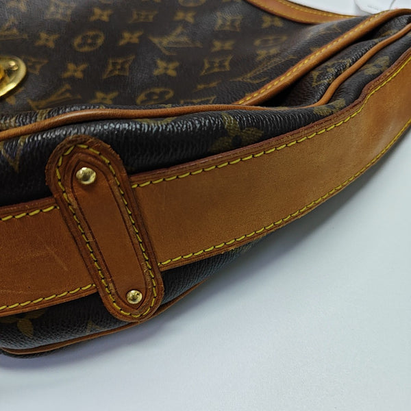 TULUM GM Monogram Coated Canvas Brown