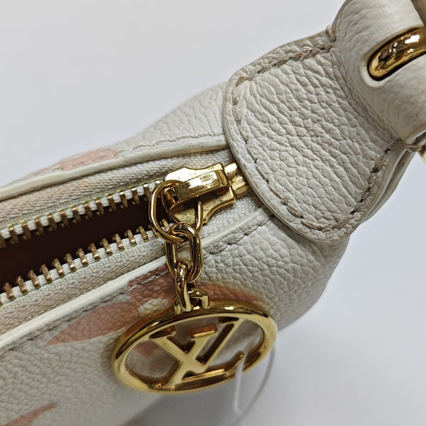 MOON Mini Monogram Calfskin White
