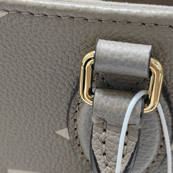 ONTHEGO PM Monogram Calfskin Gray
