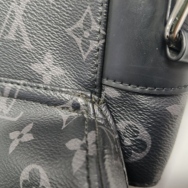 VOYAGER PM Monogram Coated Canvas Black