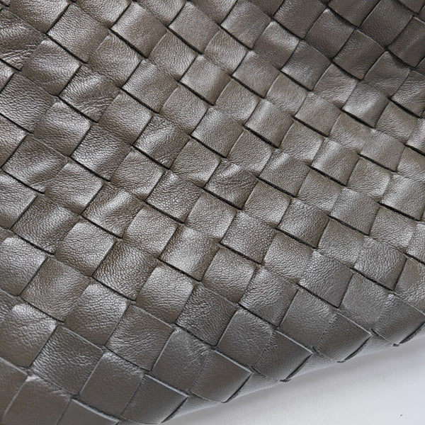 Lambskin Top Handle Bag Green