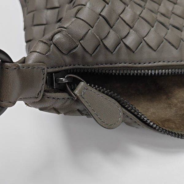 Lambskin Top Handle Bag Green