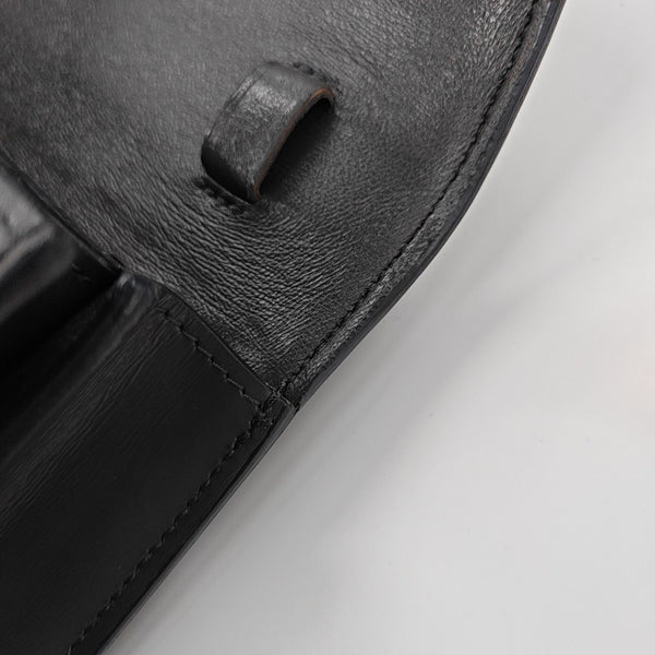CLASSIC BOX Small Leather Gray