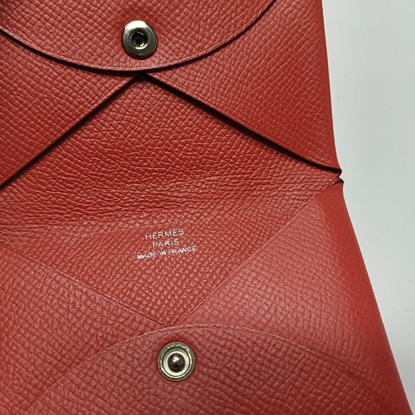 Calvi Epsom Pink Card Holder