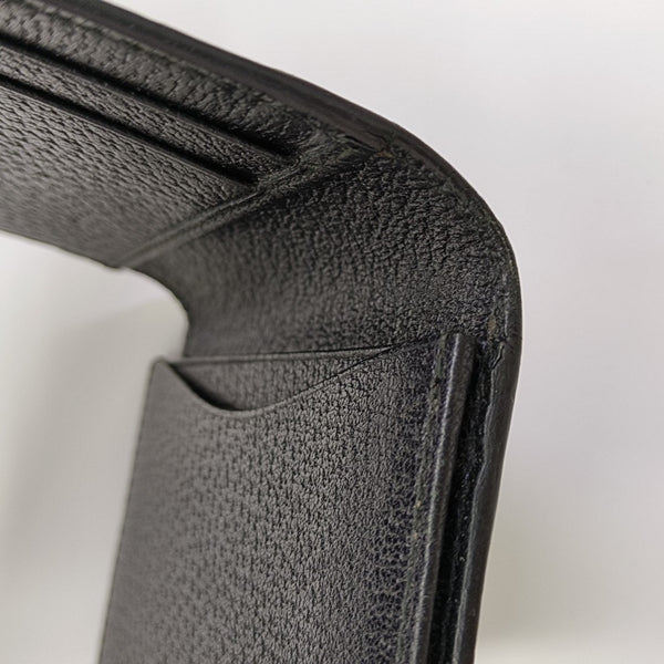 GG Marmont Mini Calfskin Black Card Holder