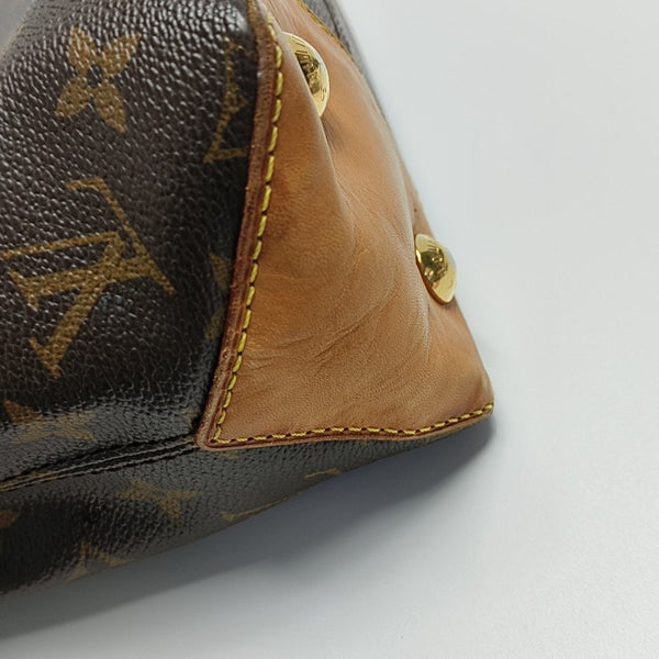 WILSHIRE PM Monogram Coated Canvas Brown