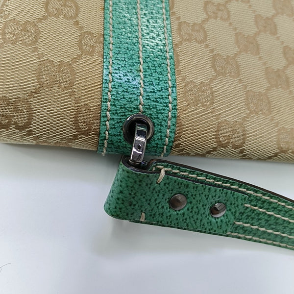 Monogram Canvas Top Handle Bag Beige