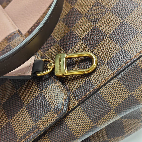 BOND STREET Damier Ebene Coated Canvas Brown