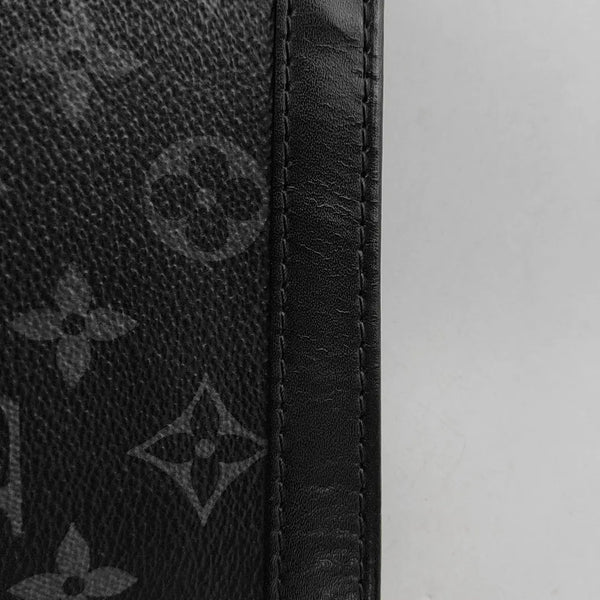 Pochette Voyag MM Monogram Coated Canvas Black