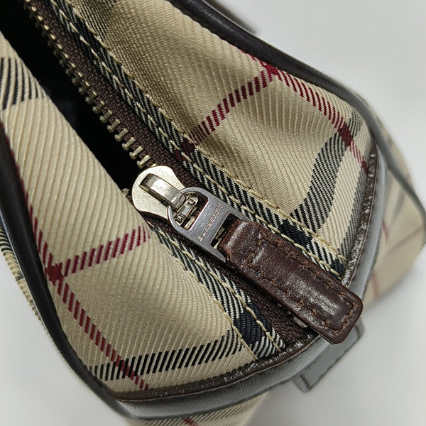 Canvas Top Handle Bag Beige