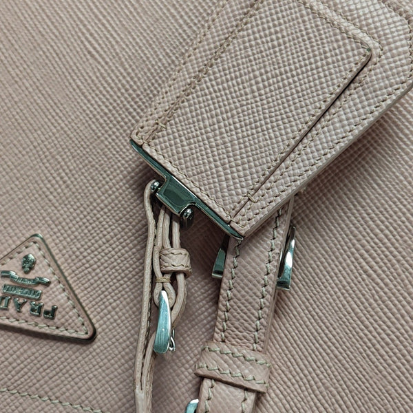 Saffiano Calfskin Tote Bag Pink