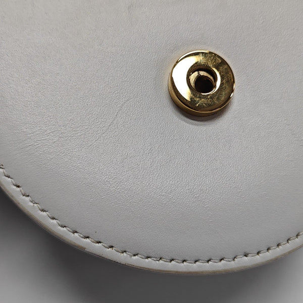 Calfskin Shoulder Bag White