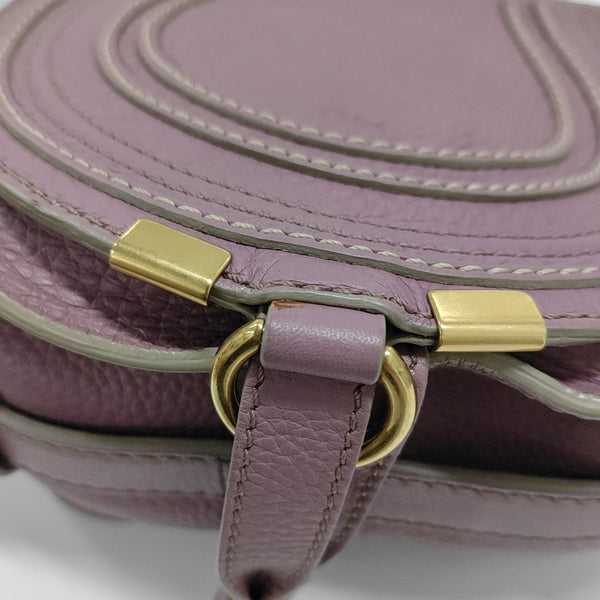 Marcie Mini Piel de Becerro Rosa