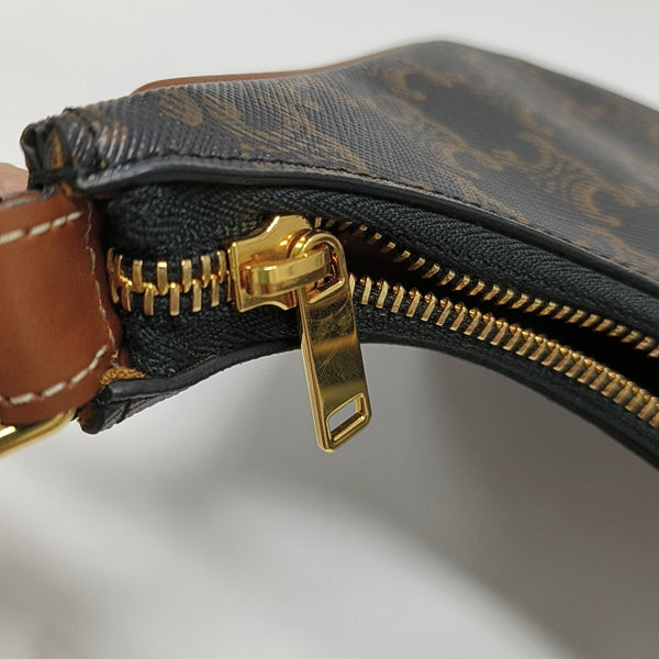 Authenticated pre-owned AVA Coated Canvas Brown - Top Handle Bag at Looply