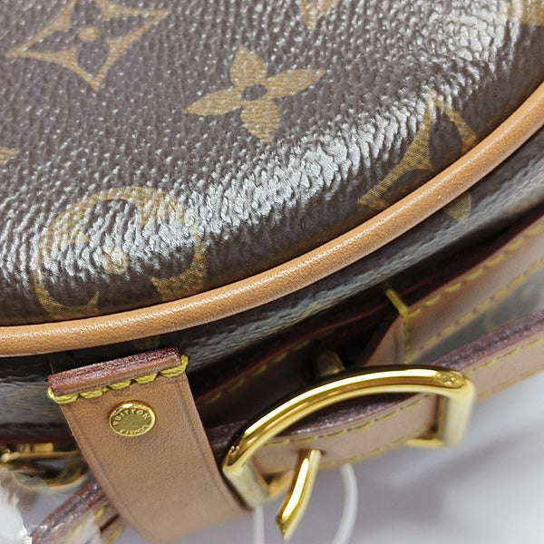 BOITE CHAPEAU PM Monogram Coated Canvas Brown