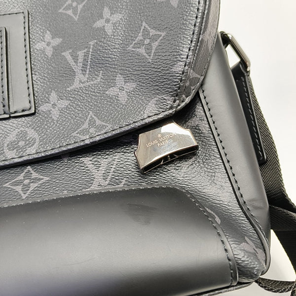 VOYAGER PM Monogram Coated Canvas Black