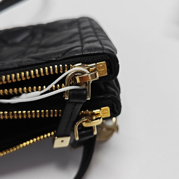 Cannage Lambskin Black