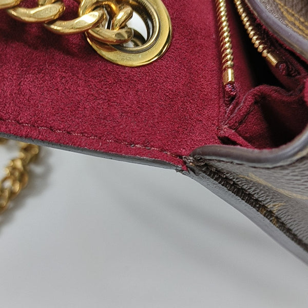 PASSY Monogram Coated Canvas Brown