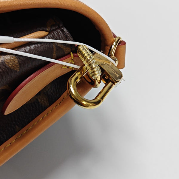 DIANE Monogram Coated Canvas Brown