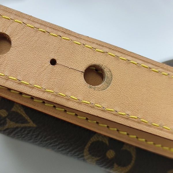 ALL IN Monogram Coated Canvas Brown