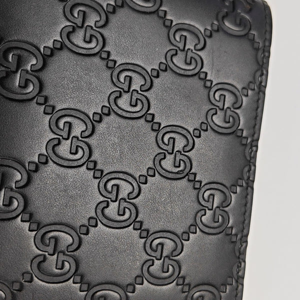Monogram Calfskin Wallet Black